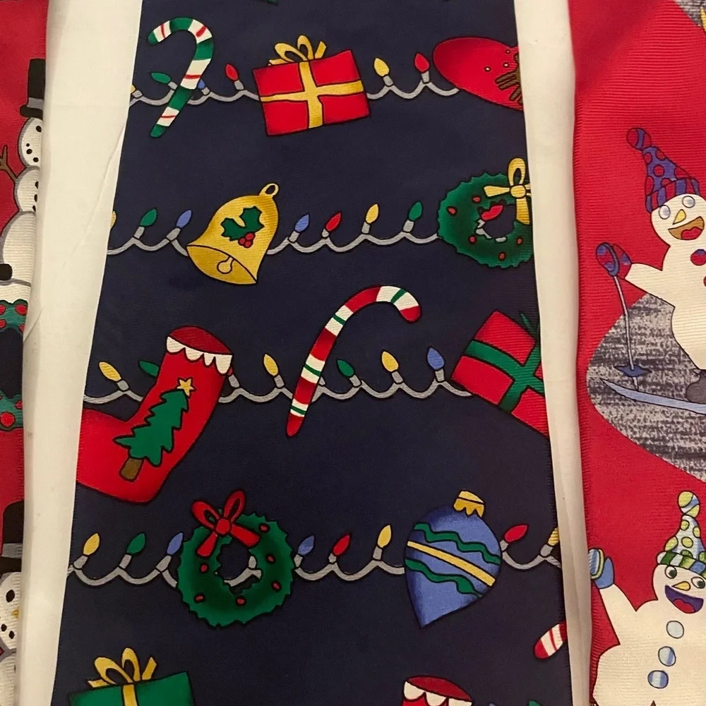 Save the Children Festive Christmas Ties Set of 4
